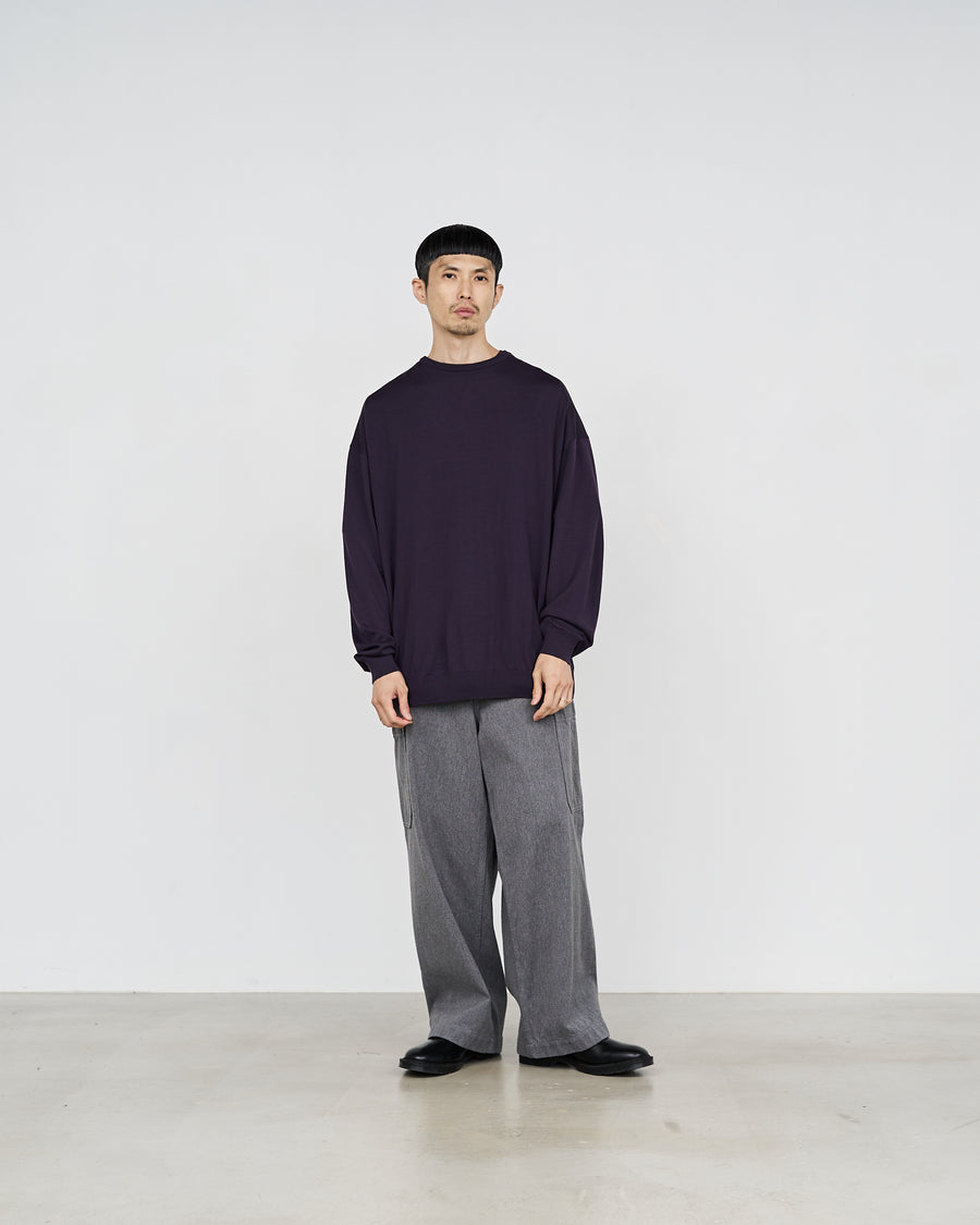 -SALE- High Gauge Knit Oversized Crew Neck