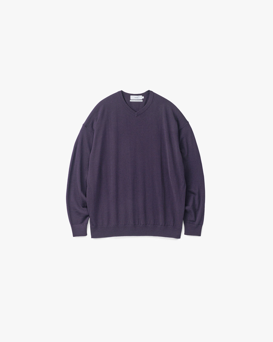 -SALE- High Gauge V Neck Knit