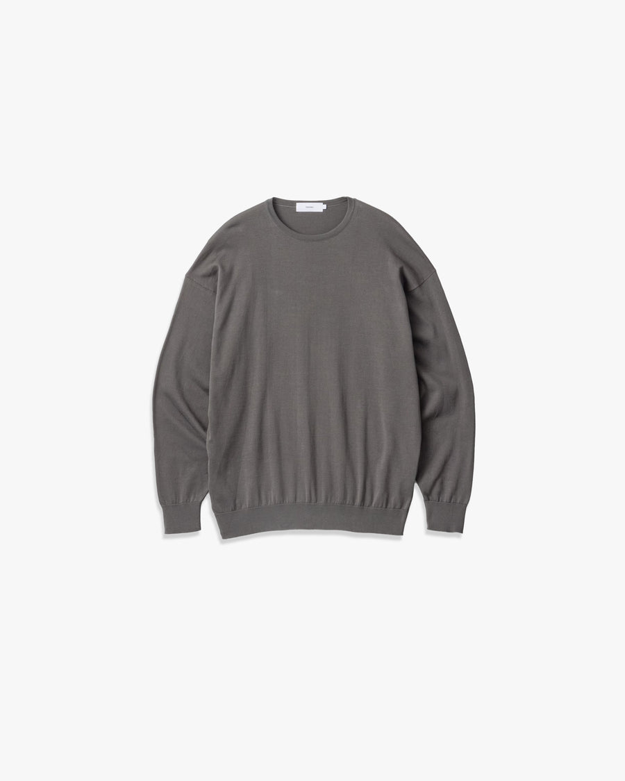 Suvin Cotton L/S Crew Neck Knit