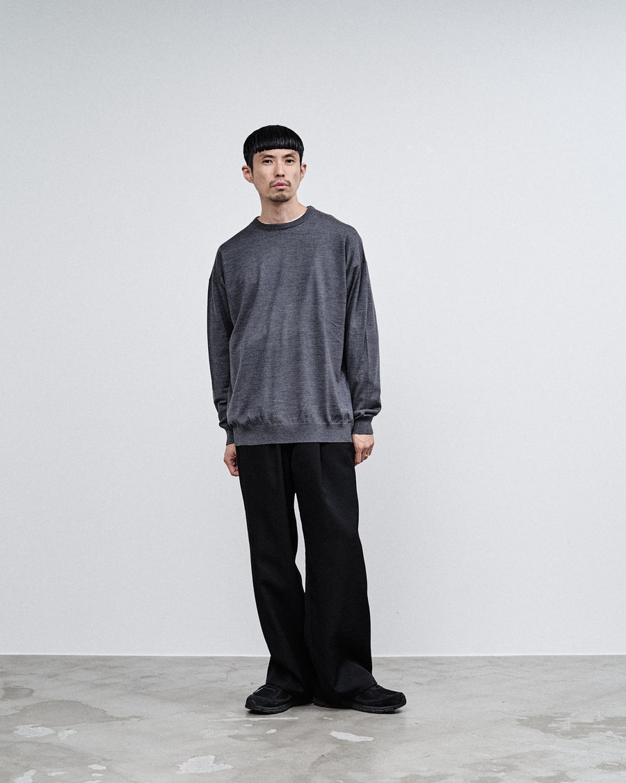 High Gauge Crew Neck Knit