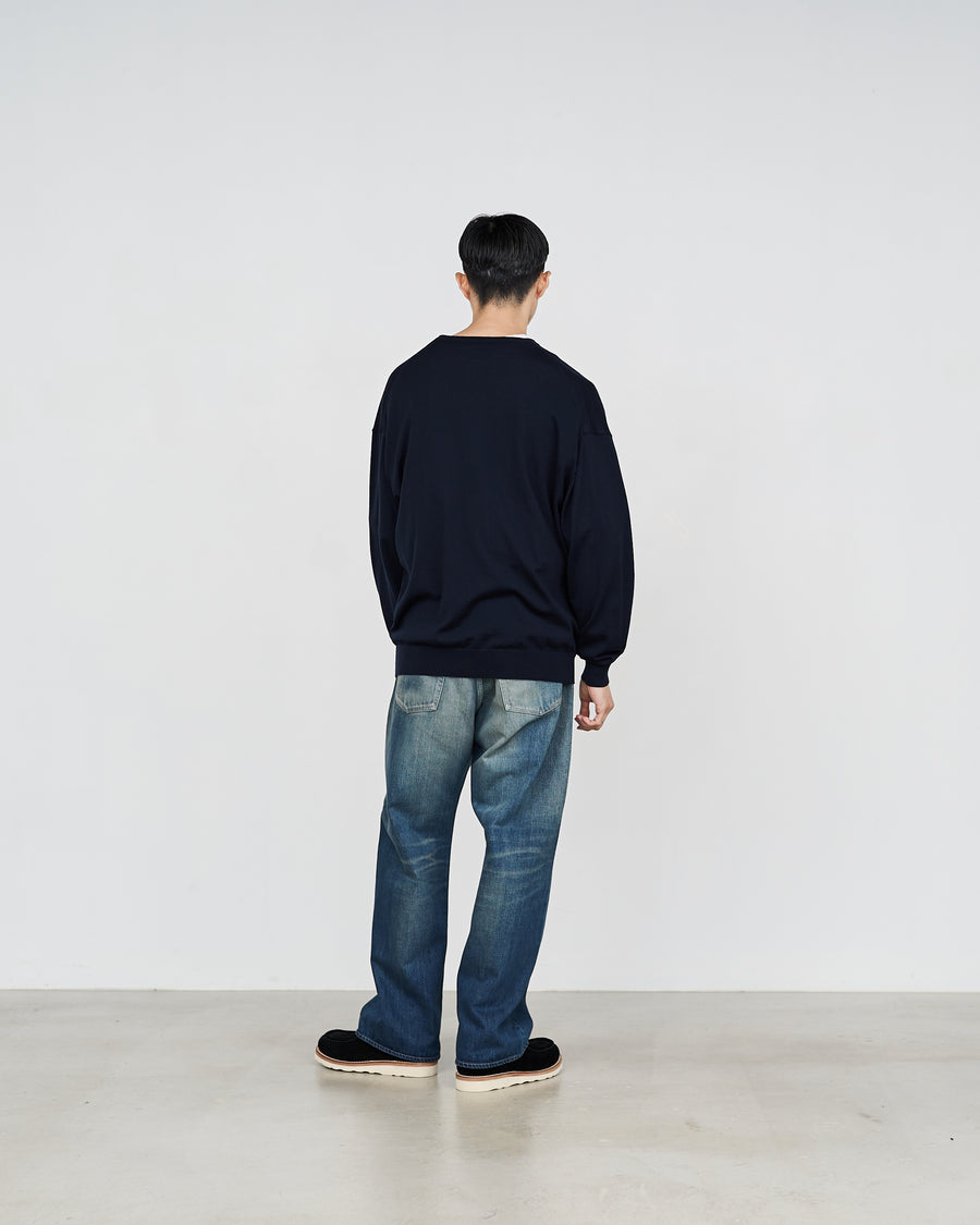 High Gauge Crew Neck Knit