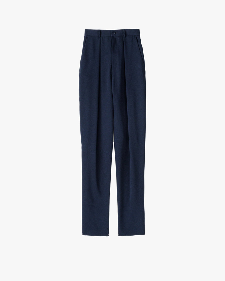 Satin Tapered Trousers