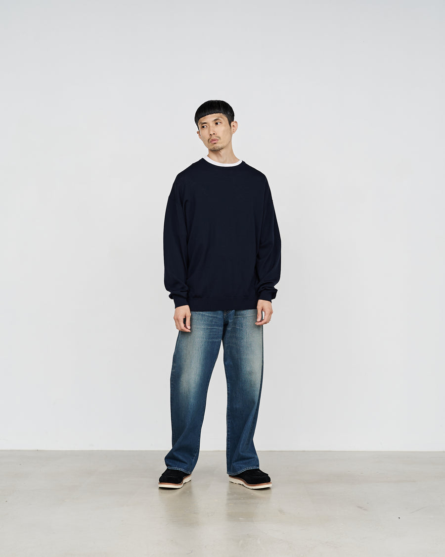 High Gauge Crew Neck Knit