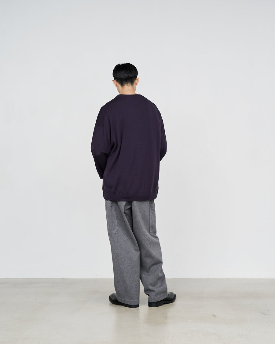 -SALE- High Gauge Knit Oversized Crew Neck