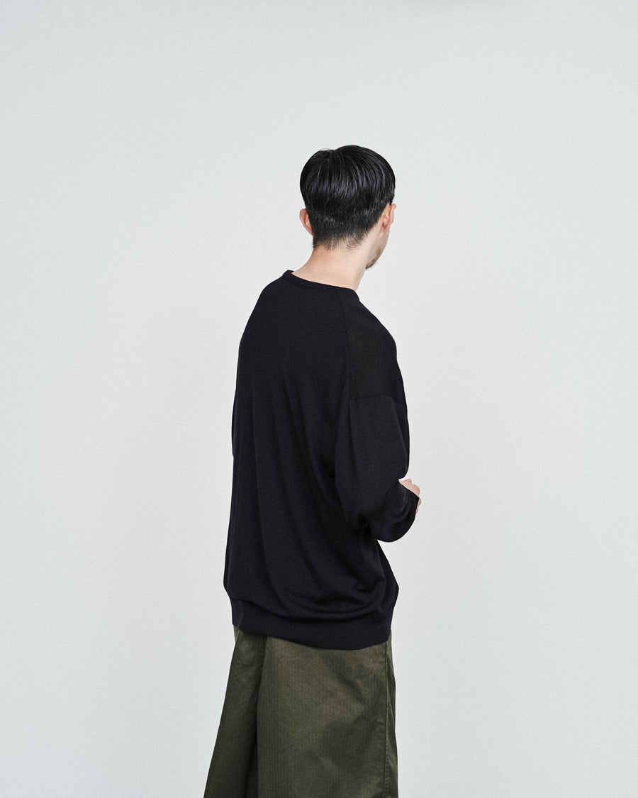 High Gauge Crew Neck Knit