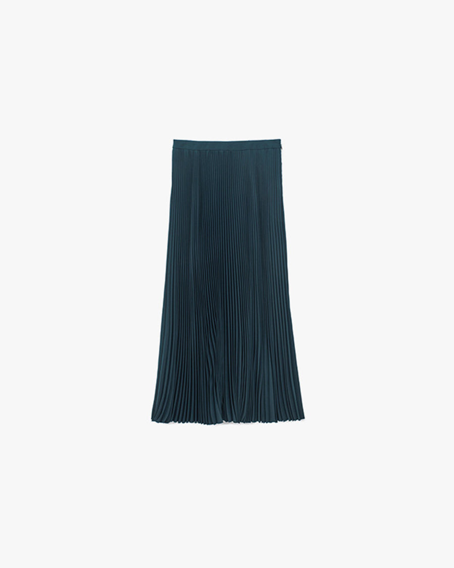 -SALE- Satin Pleats Skirt