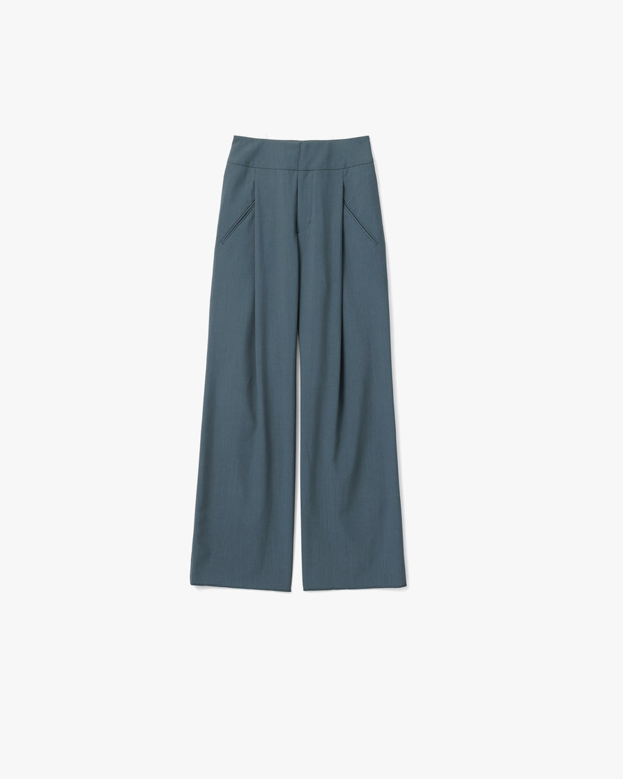 -SALE- Viscose Cupro Side Stripe Pants