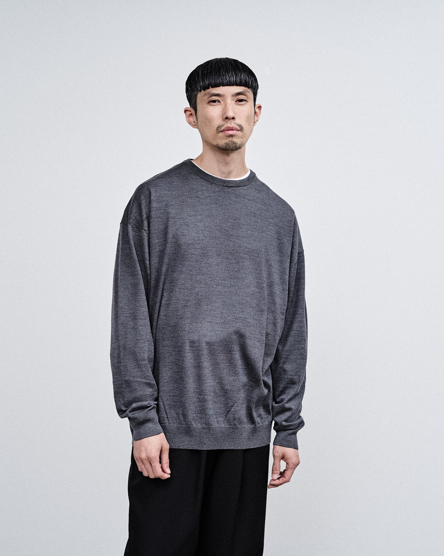 High Gauge Crew Neck Knit