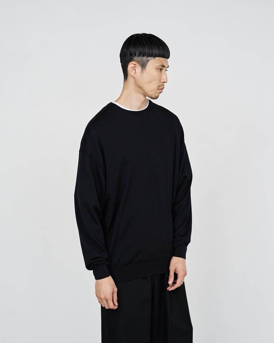 High Gauge Crew Neck Knit