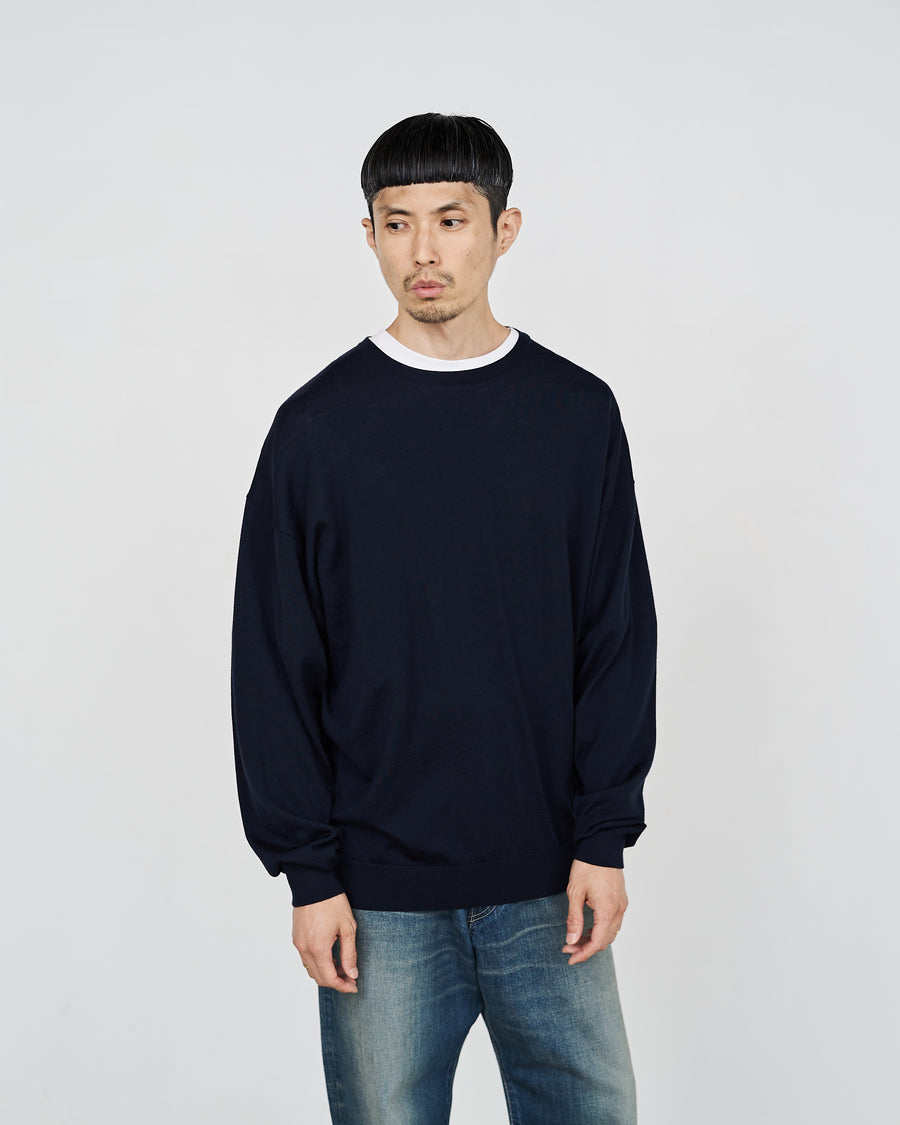 High Gauge Crew Neck Knit