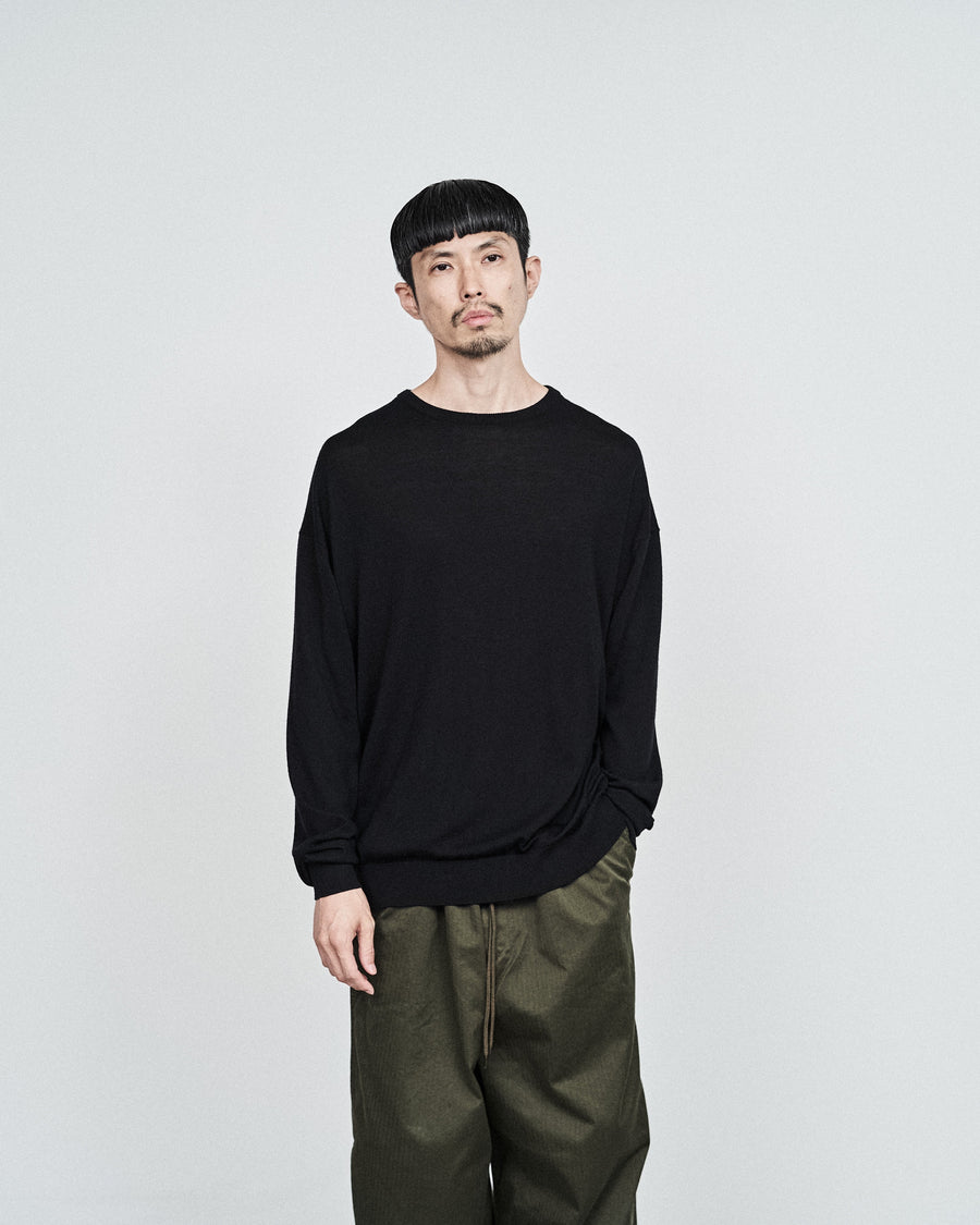 High Gauge Crew Neck Knit