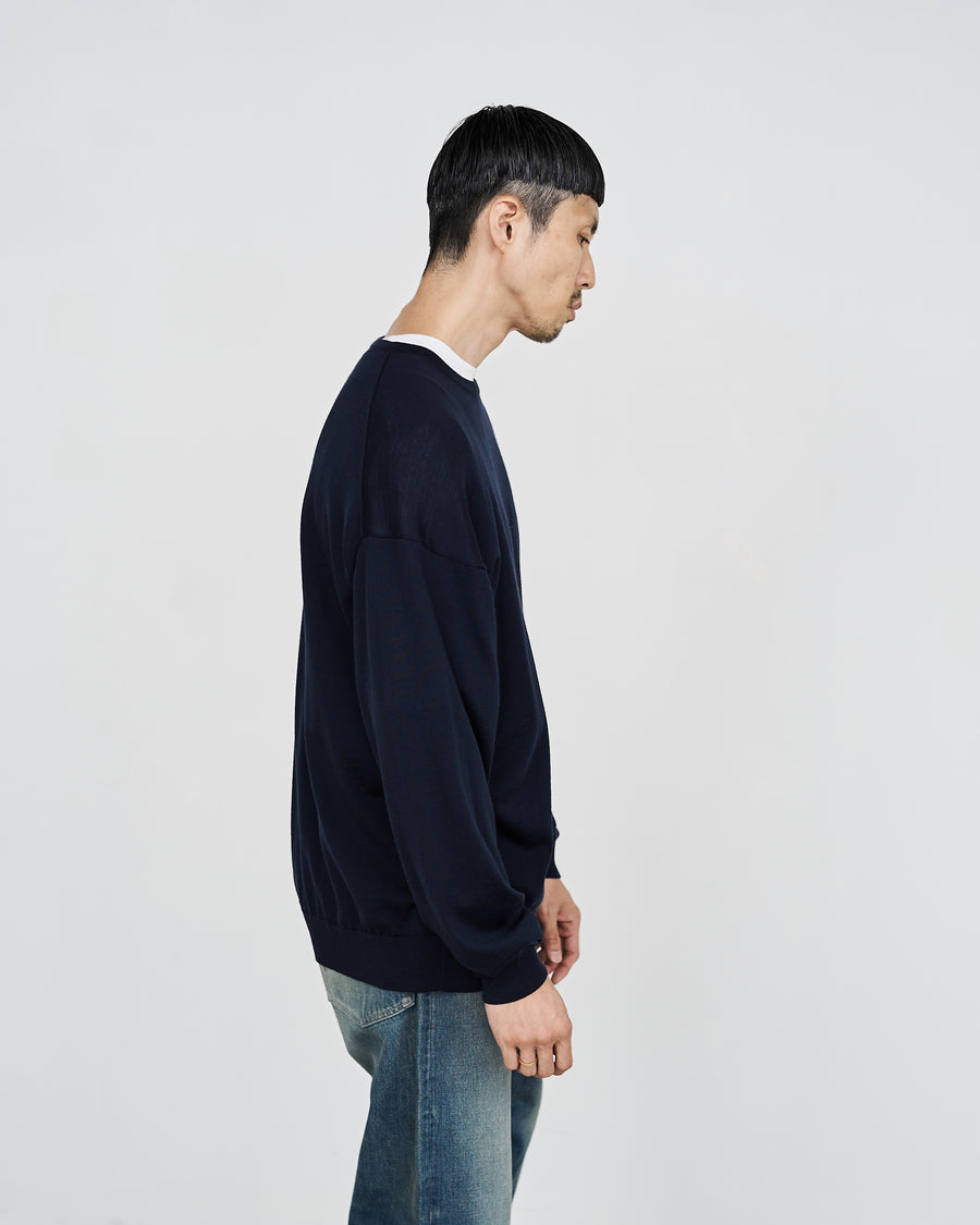 High Gauge Crew Neck Knit