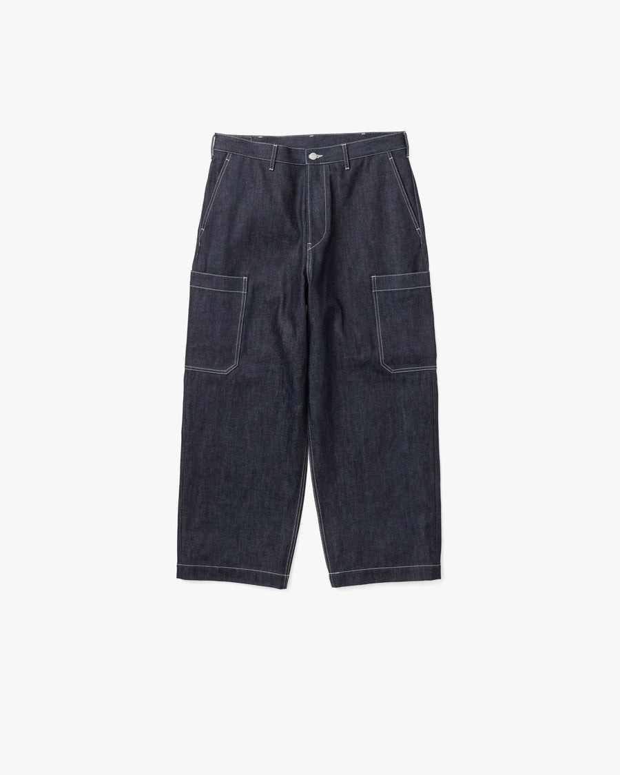 Colorfast Denim Cargo Pants