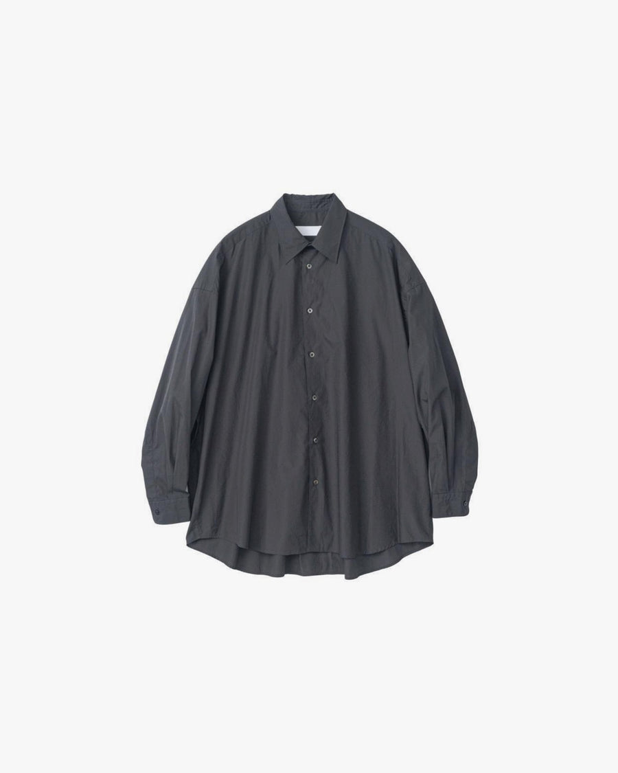 Broad L/S Oversized Regular Collar Shirt