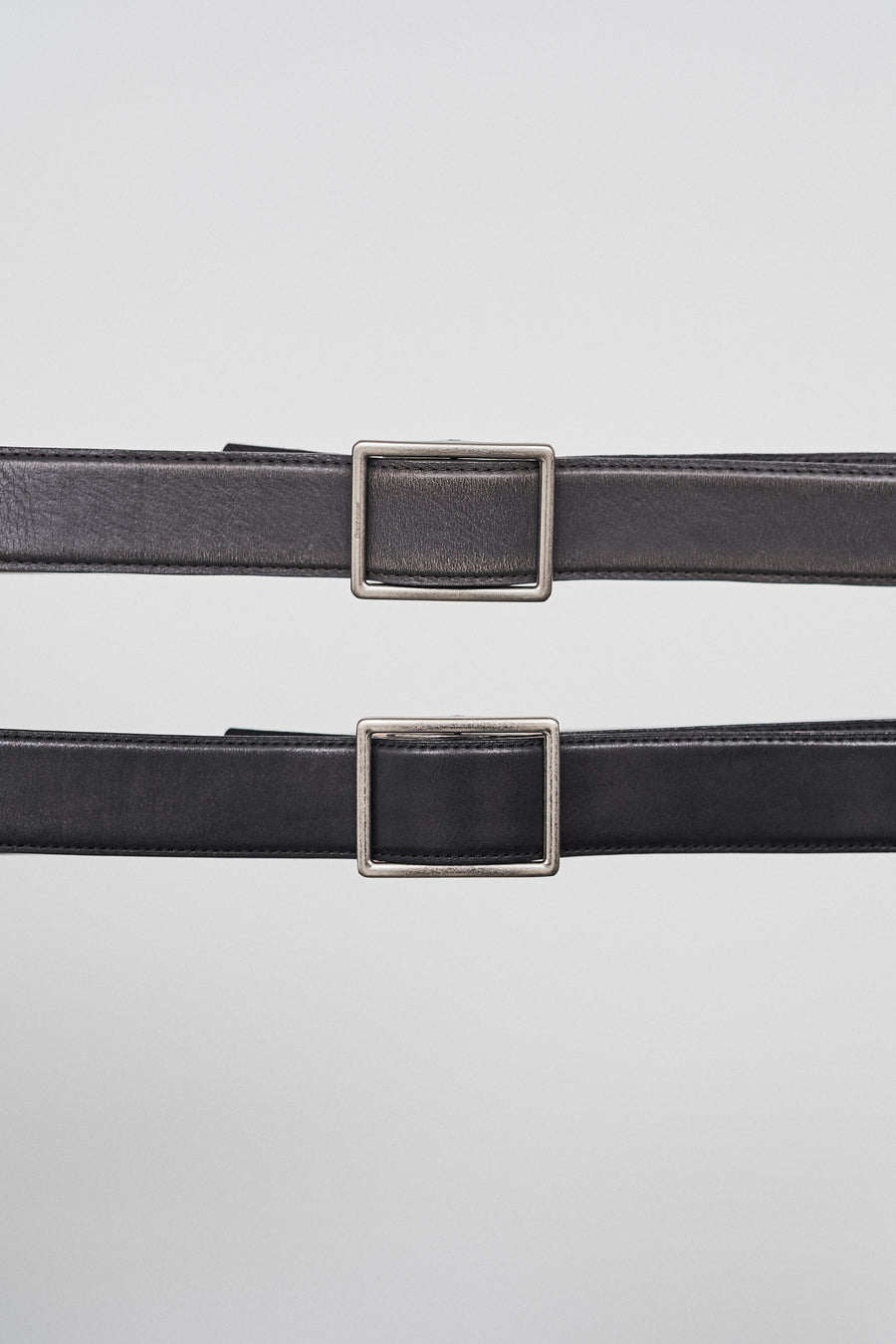 Holeless Leather Classic Belt