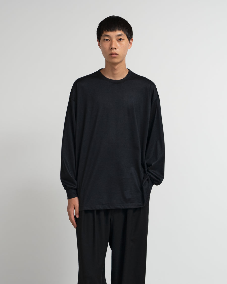 BODHI for Graphpaper BIG Extra Fine Cashmere L/S Tee