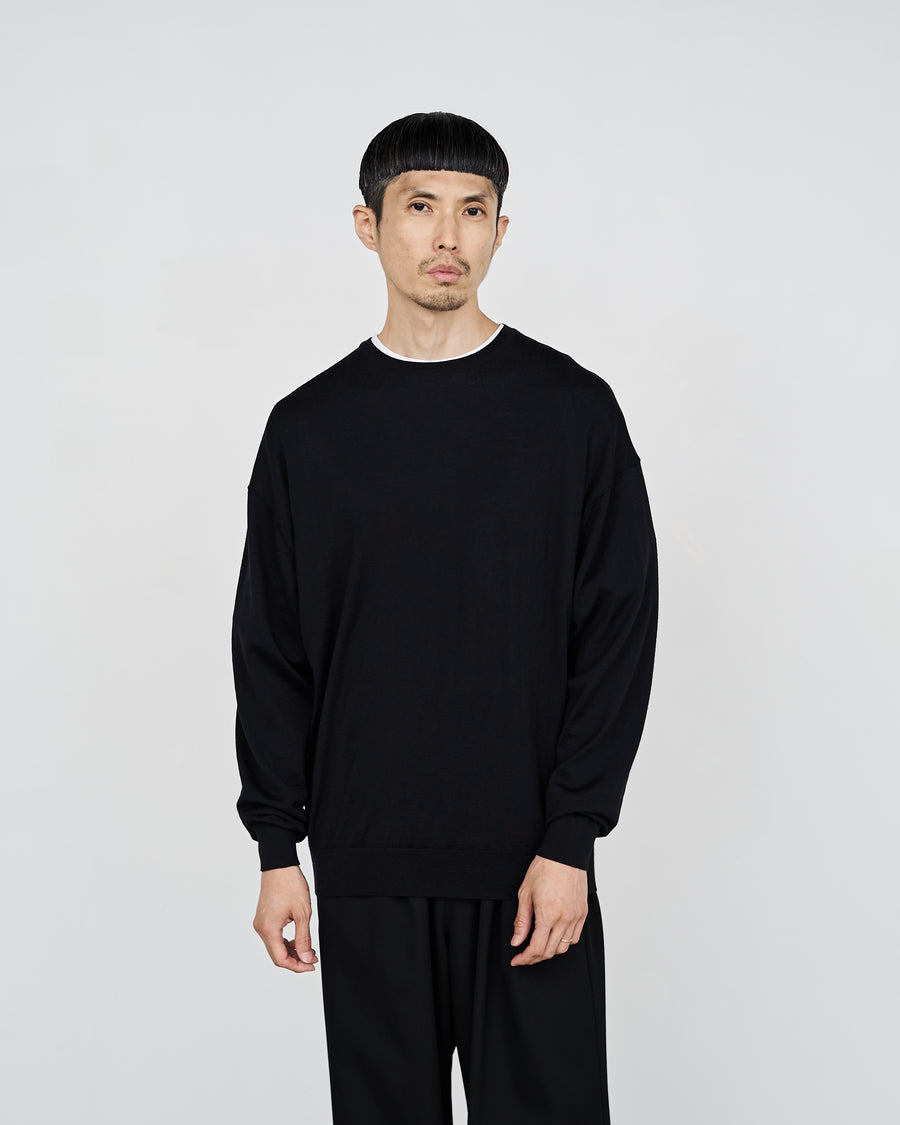 High Gauge Crew Neck Knit