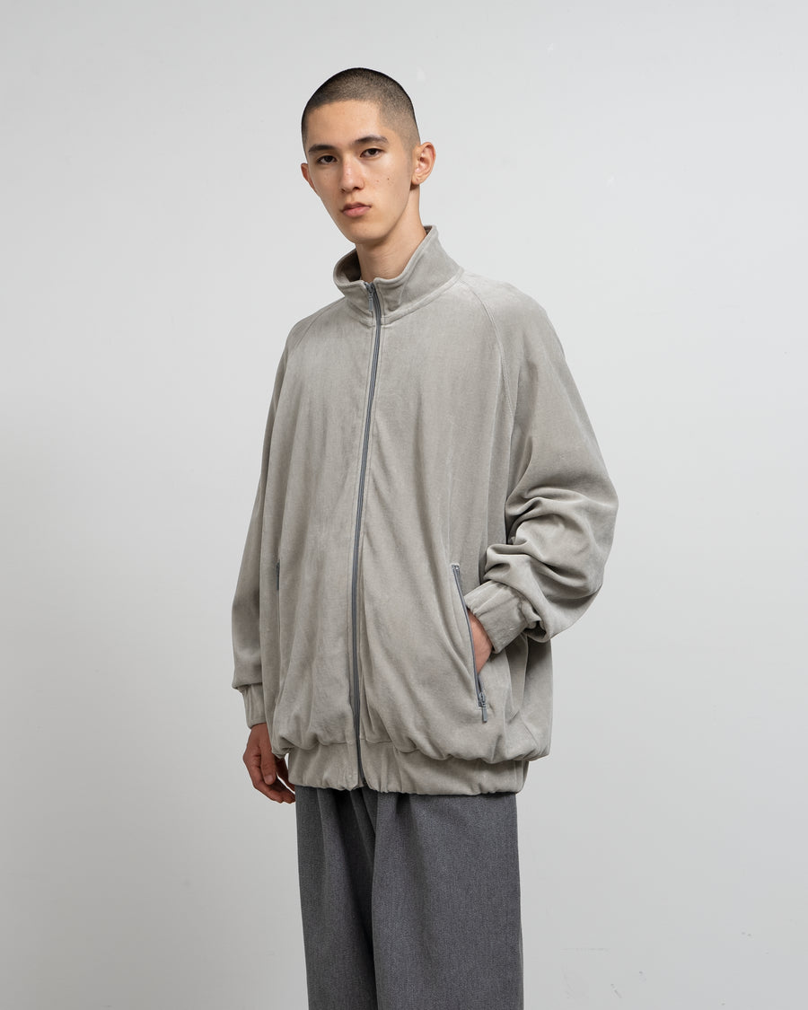 Compact Velour Track Jacket