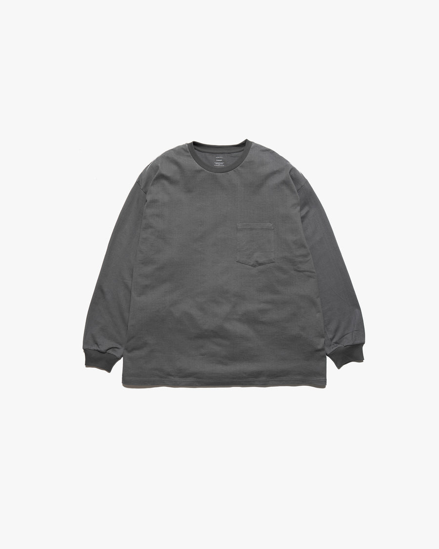 L/S  Oversized Pocket Tee