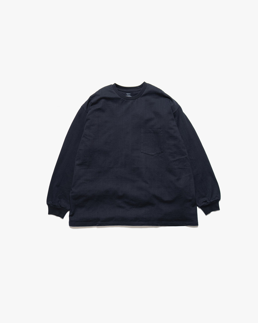 L/S  Oversized Pocket Tee