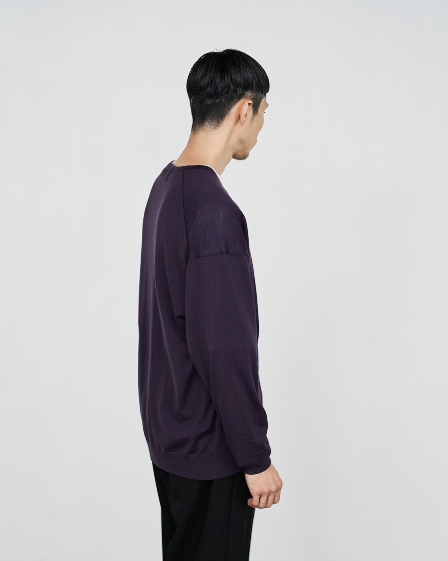 -SALE- High Gauge V Neck Knit