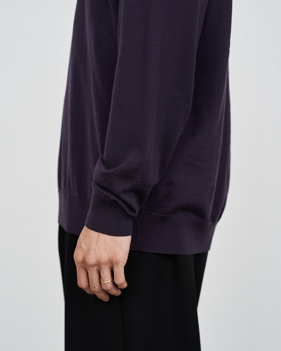 -SALE- High Gauge V Neck Knit