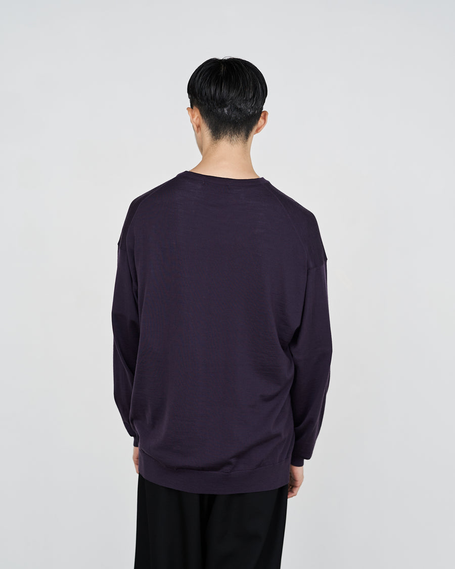 -SALE- High Gauge V Neck Knit