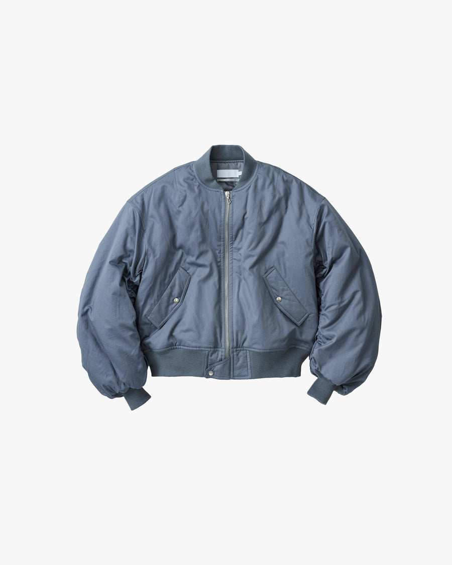 Silicon Poplin Padded Bomber