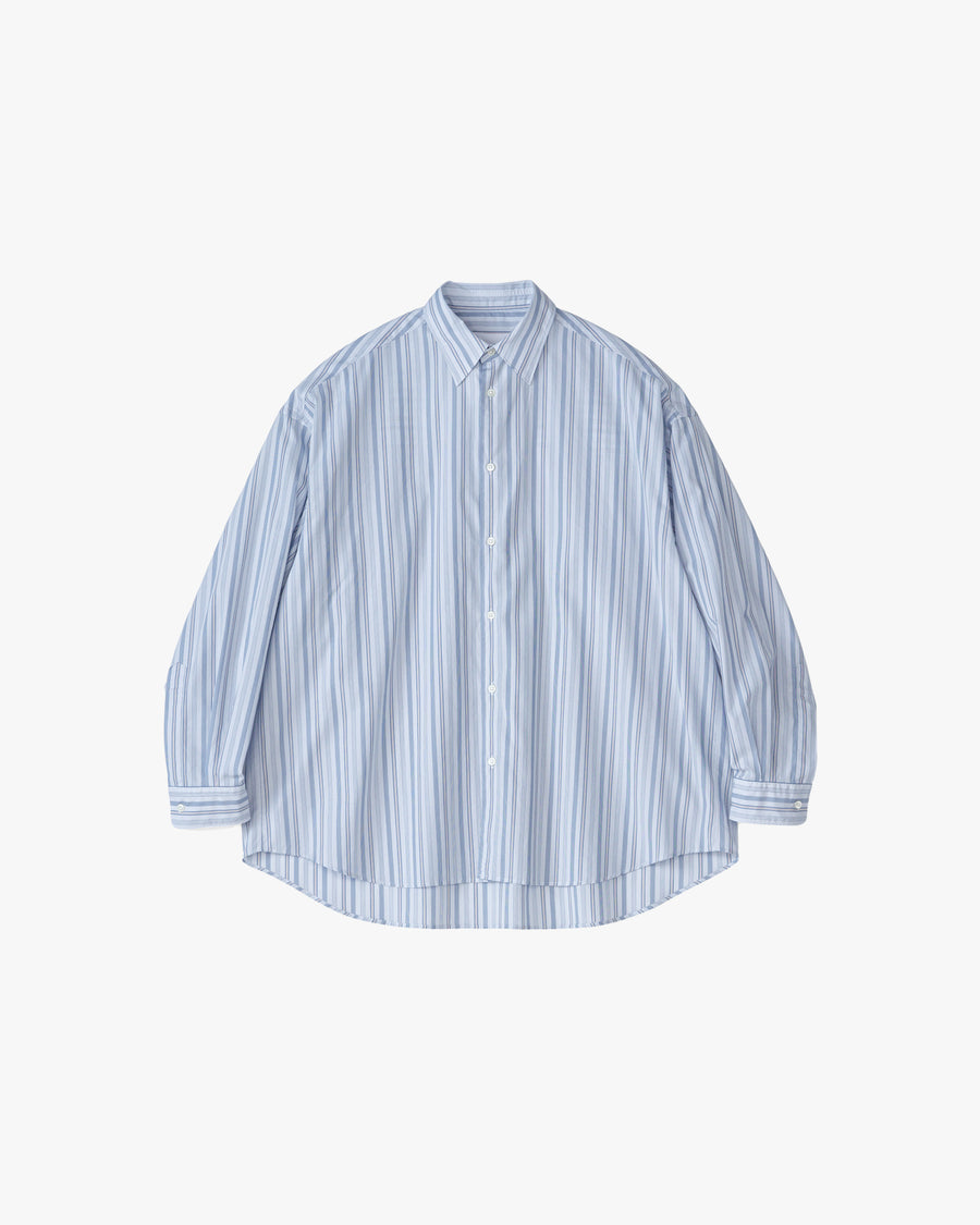 Broad L/S Oversized Regular Collar Shirt