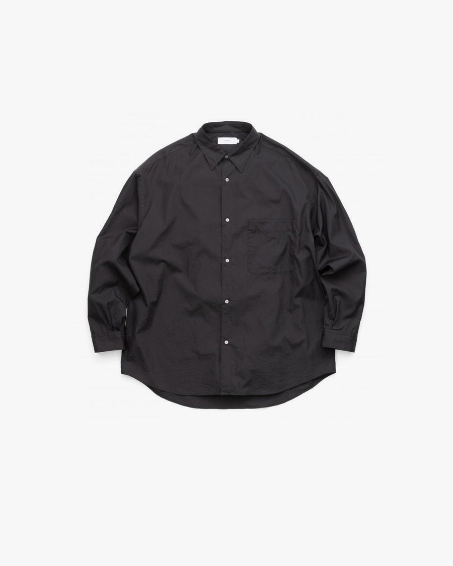 Broad L/S Oversized Regular Collar Shirt