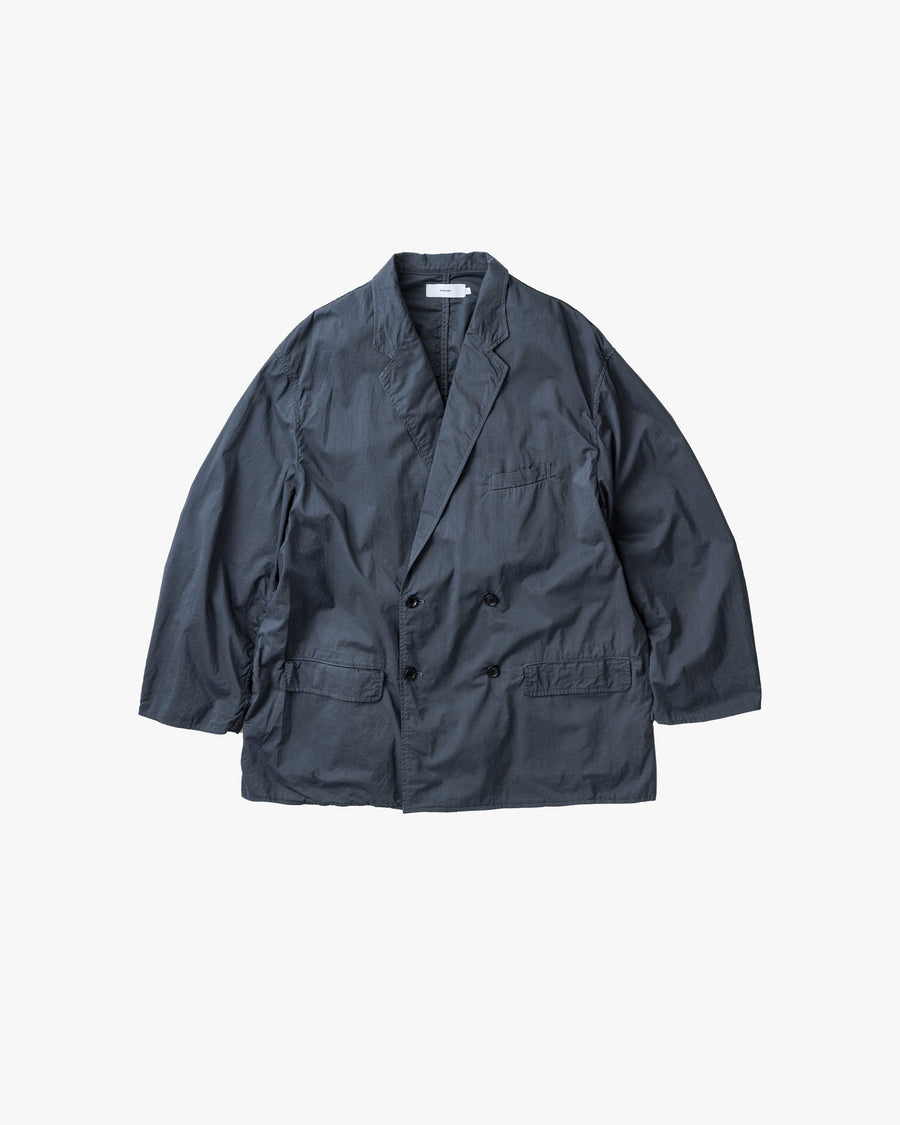 Garment Dyed Typewriter Oversized Double Jacket