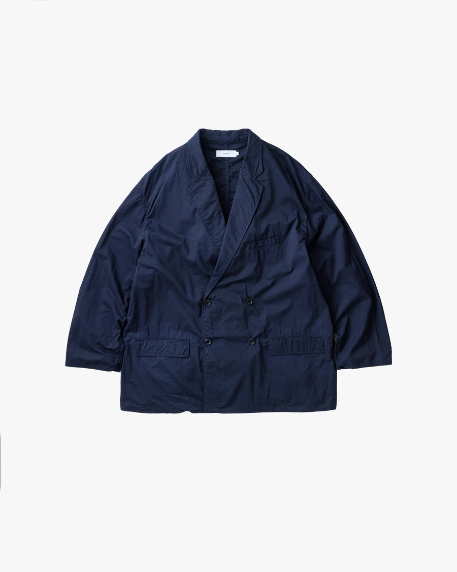 Garment Dyed Typewriter Oversized Double Jacket