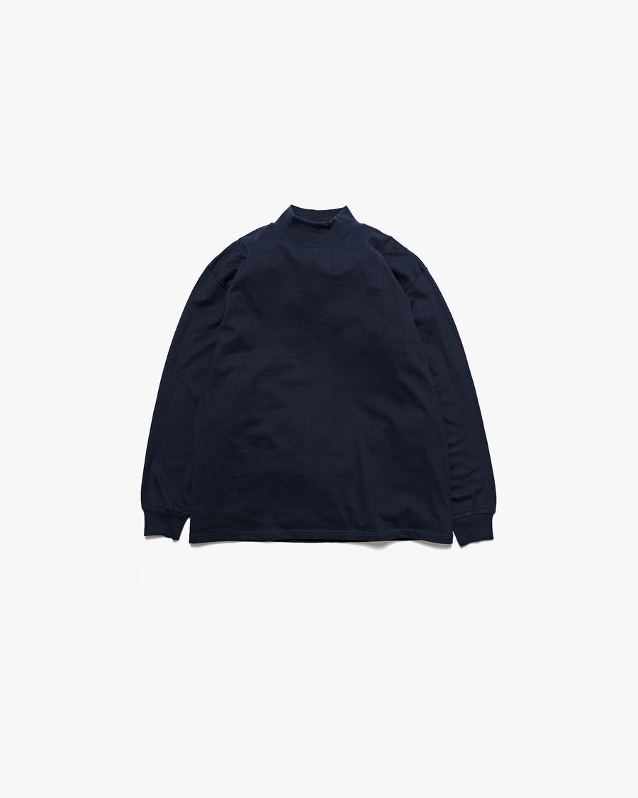 L/S  Mock Neck Tee