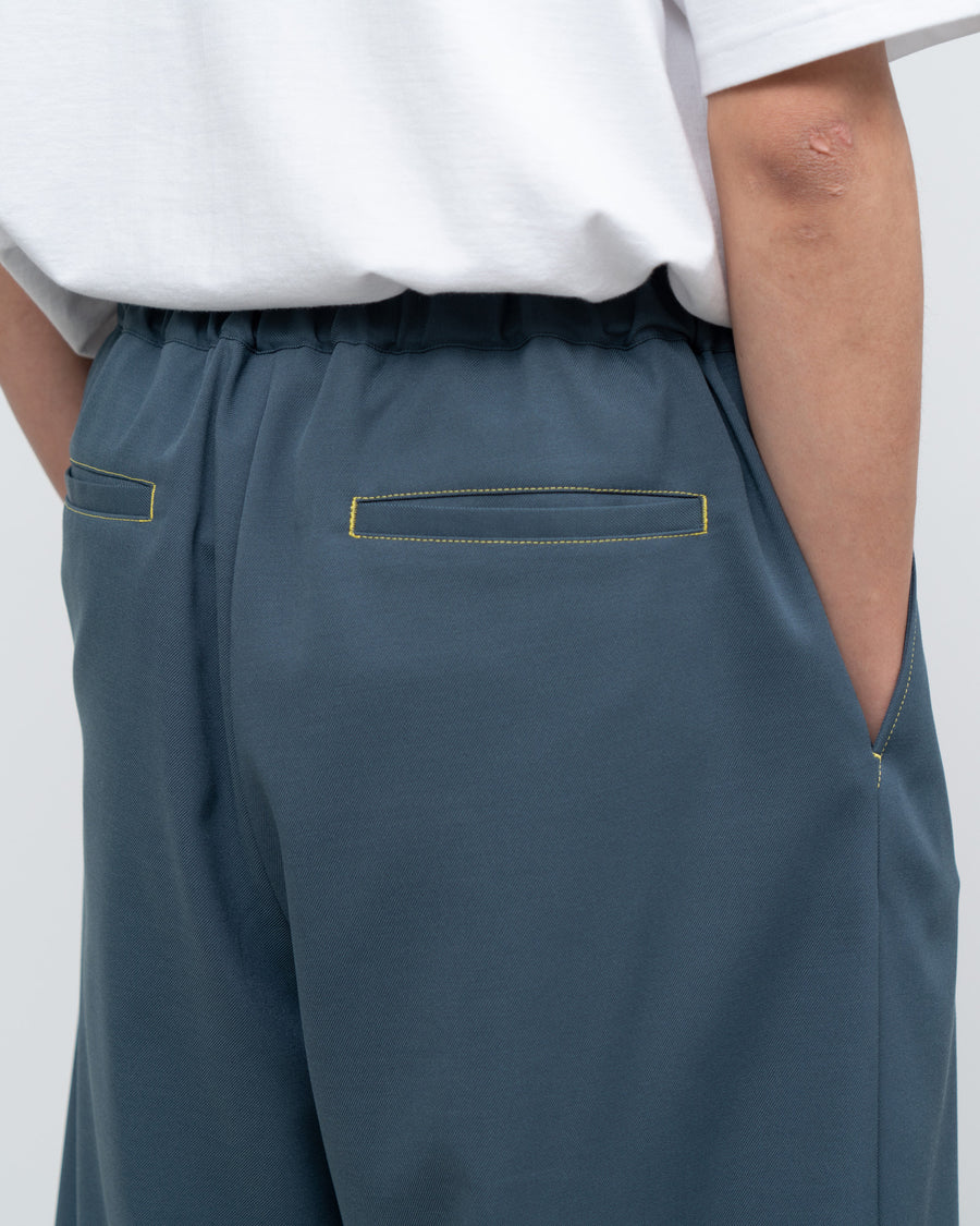 -SALE- Viscose Kersey Easy Clopped Pants