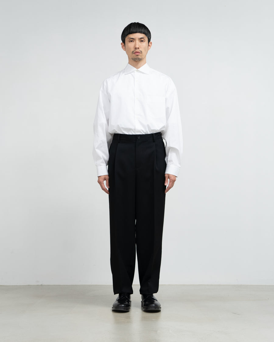 High Count Wide Spread Collar Shirt