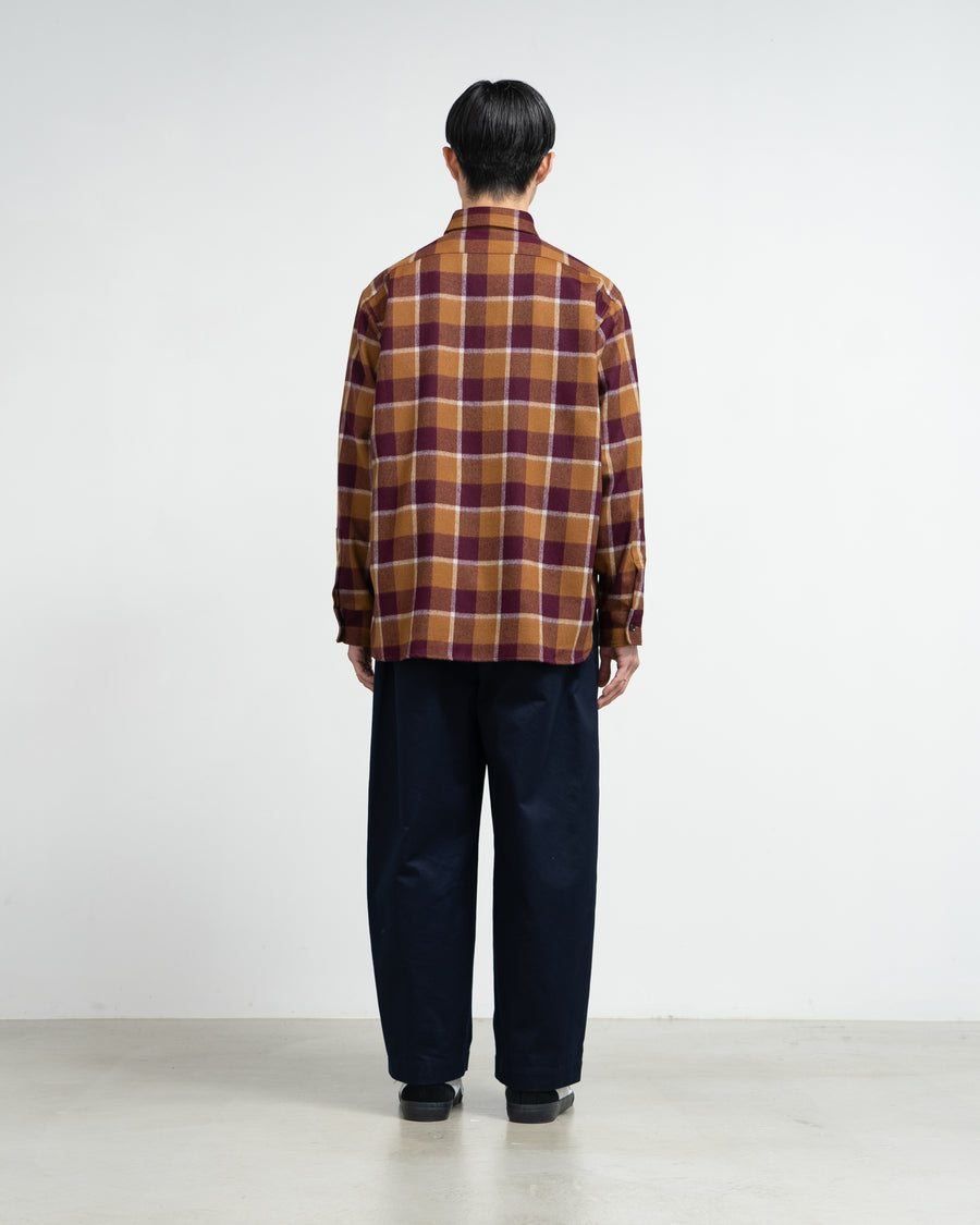 -SALE- LIMITED WOOL CHECK CPO SHIRTS