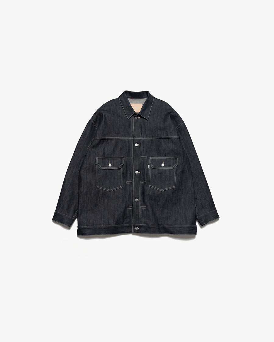 Selvage Denim Jacket-RIGID-