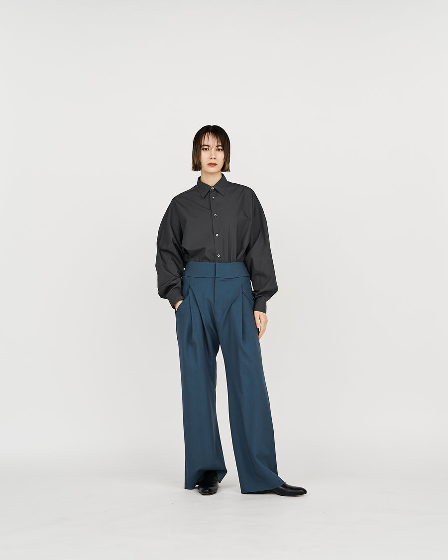 -SALE- Viscose Cupro Side Stripe Pants