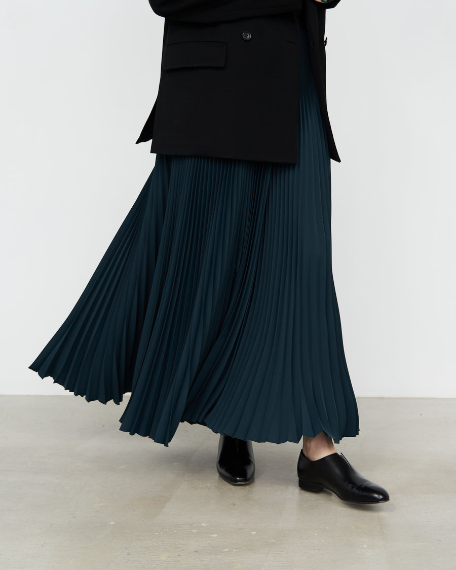 -SALE- Satin Pleats Skirt