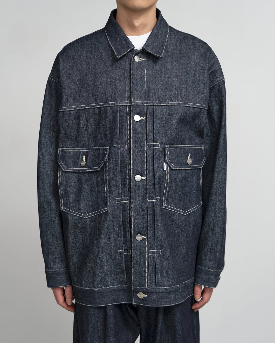 Selvage Denim Jacket-RIGID-