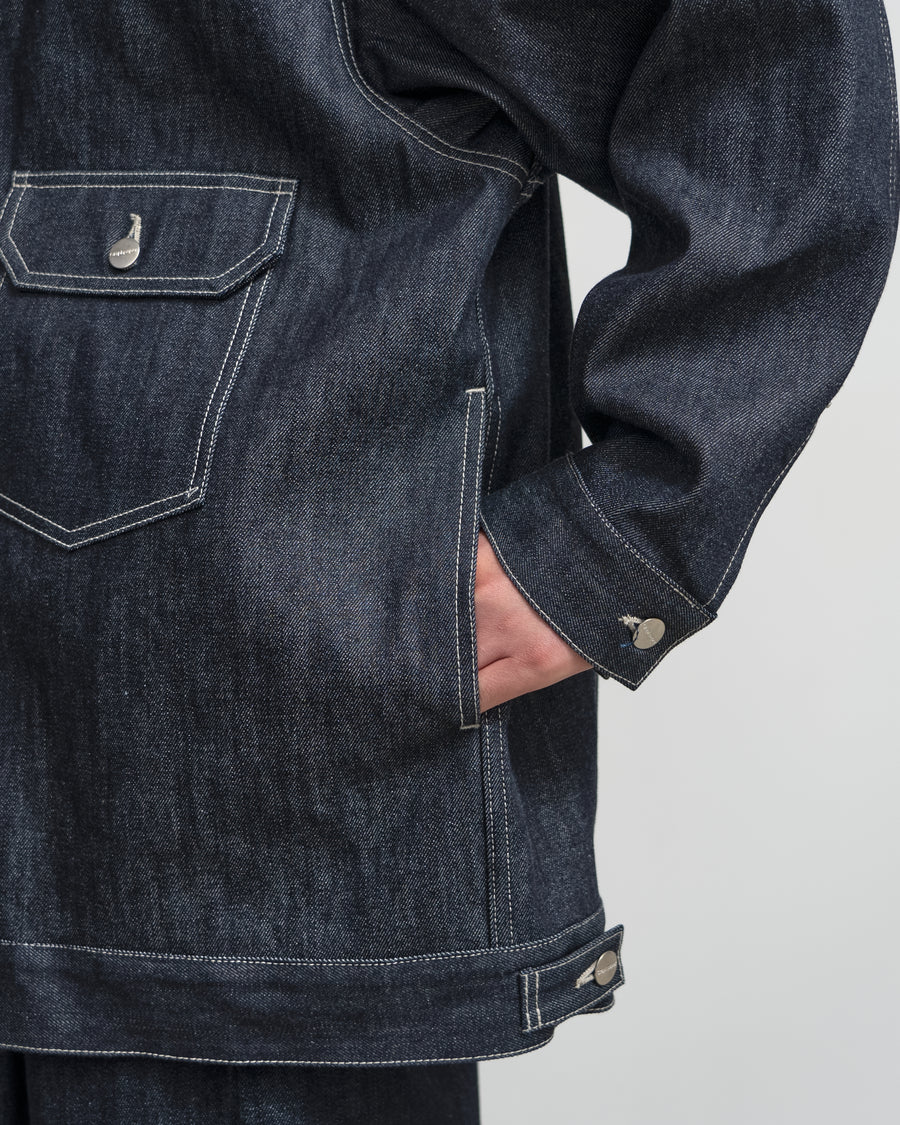 Selvage Denim Jacket-RIGID-