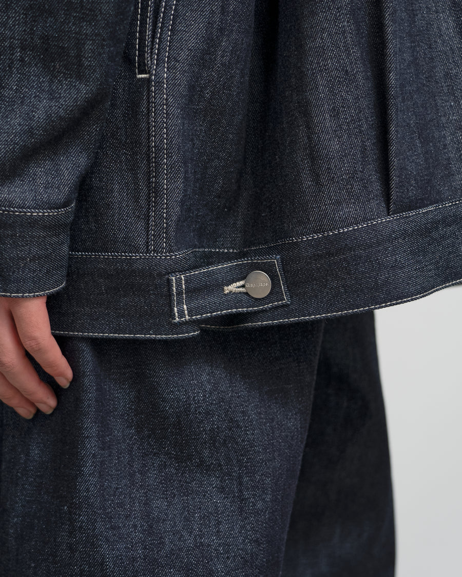 Selvage Denim Jacket-RIGID-