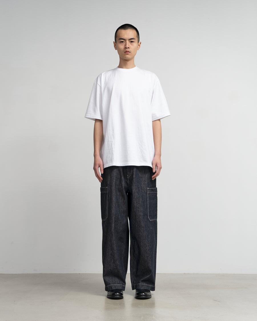 Colorfast Denim Cargo Pants