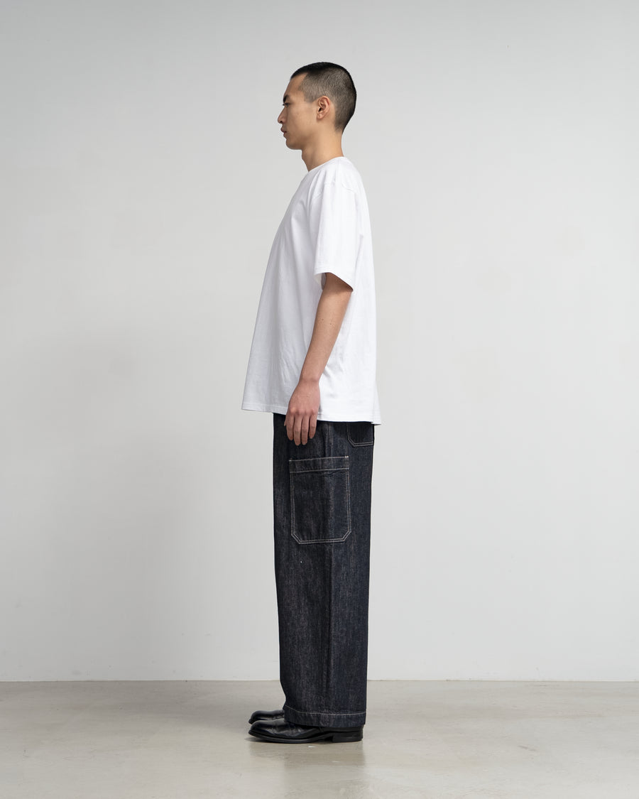 Colorfast Denim Cargo Pants