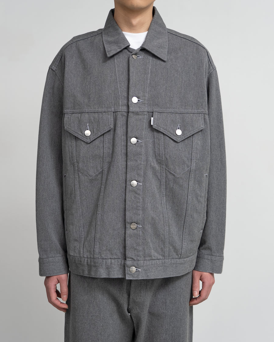 Colorfast Denim Trucker Jacket