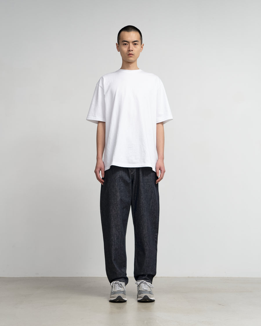 Colorfast Denim Five Pocket Tapered Pants