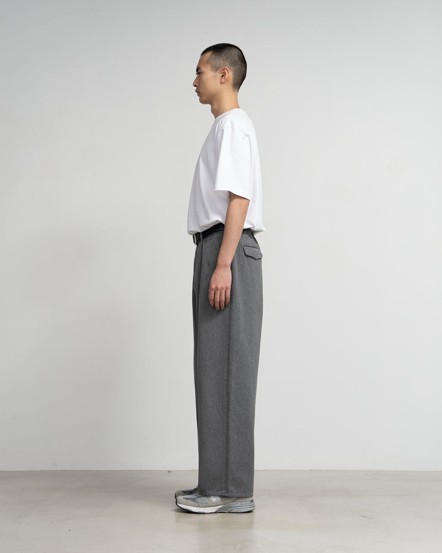 Colorfast Denim Two Tuck Pants