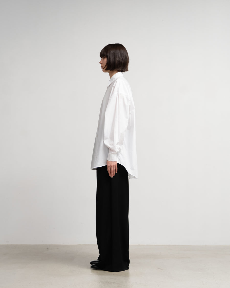 Broad L/S Oversized Regular Collar Shirt