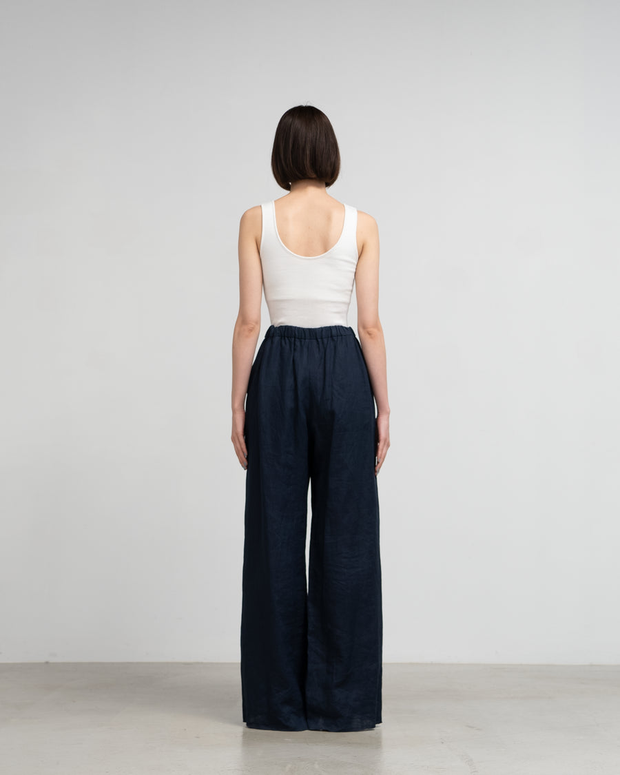 Linen Easy Wide Pants