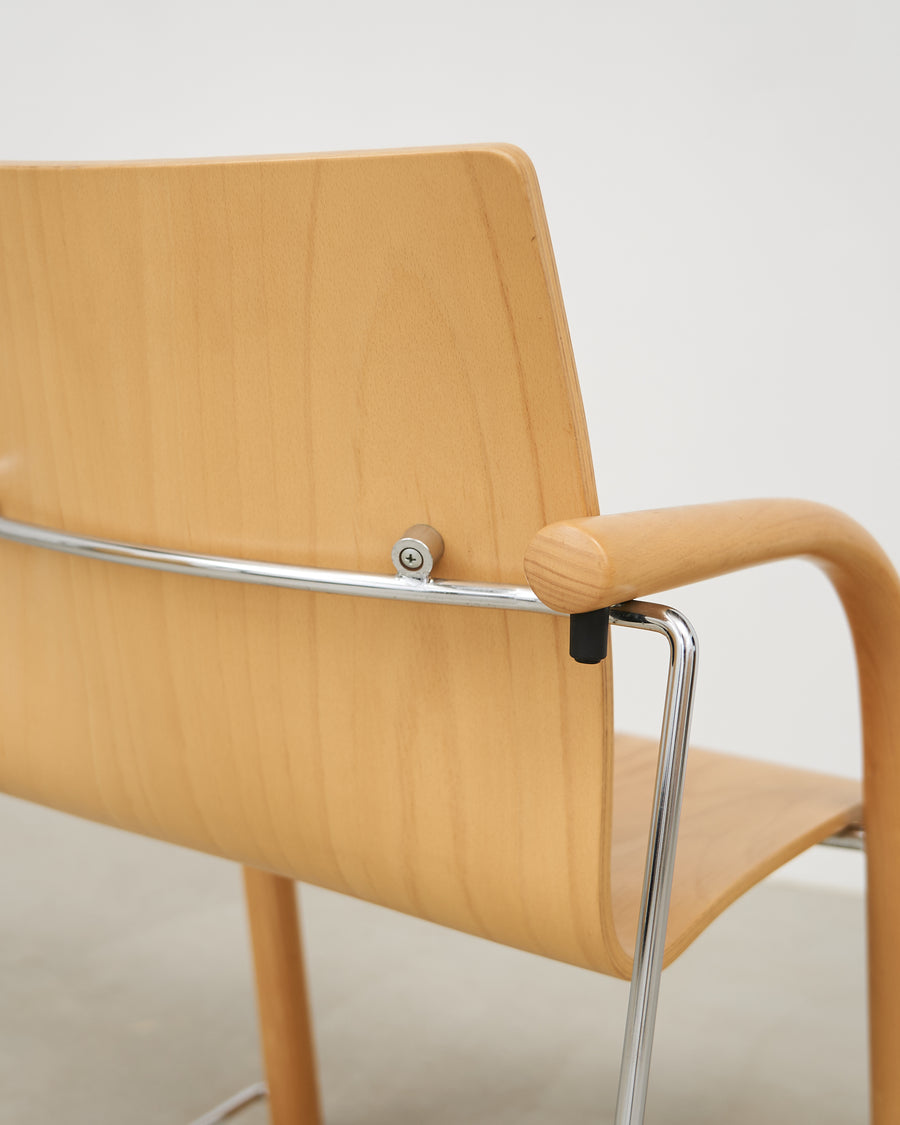 Arm Chair by Wulf Schneider & Ulrich Bohme for Thonet